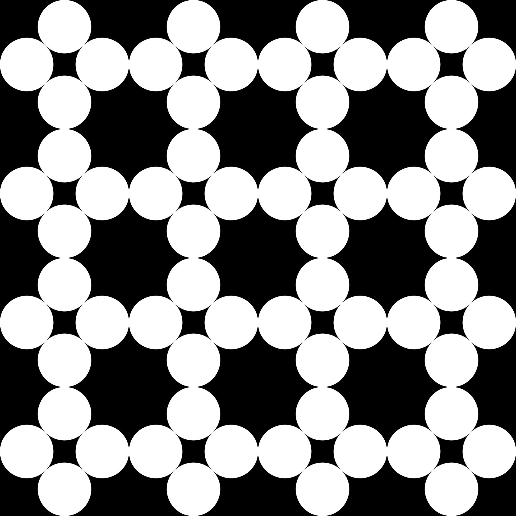Minimalist Dot Grid Geometry Wallpaper⁠