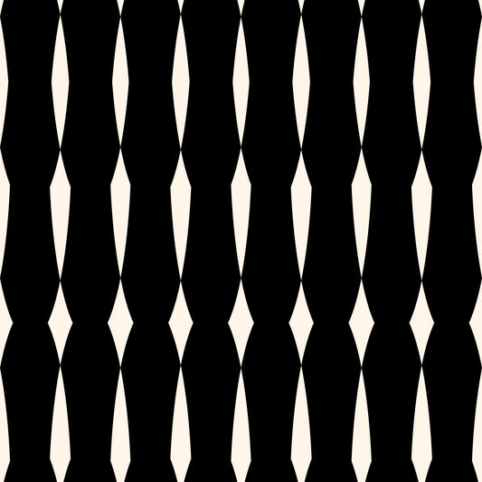 Monochromatic Geometric Column Pattern Wallpaper⁠
