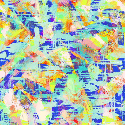 Vibrant Abstract Brushstroke Energy Wallpaper⁠