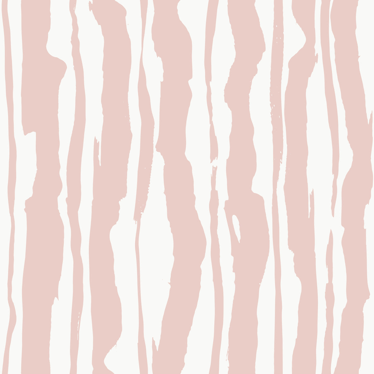 Minimalist Blush Painted Stripes Wallpaper⁠ in your room