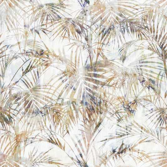 Ethereal Palm Frond Silhouette Wallpaper⁠