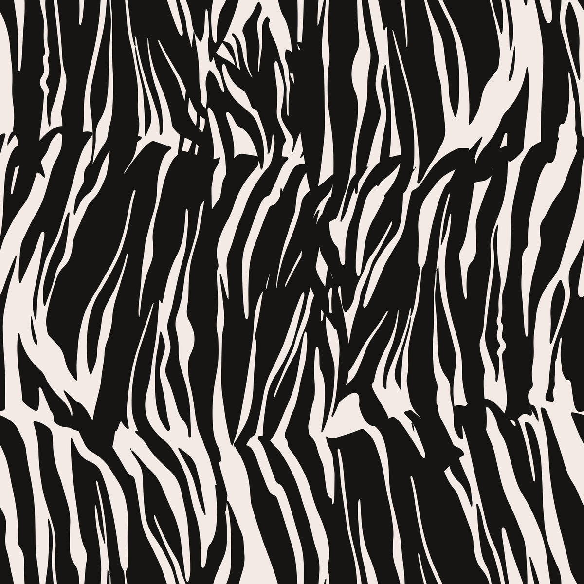 Abstract Zebra Stripe Wallpaper⁠ in your room — zoomed