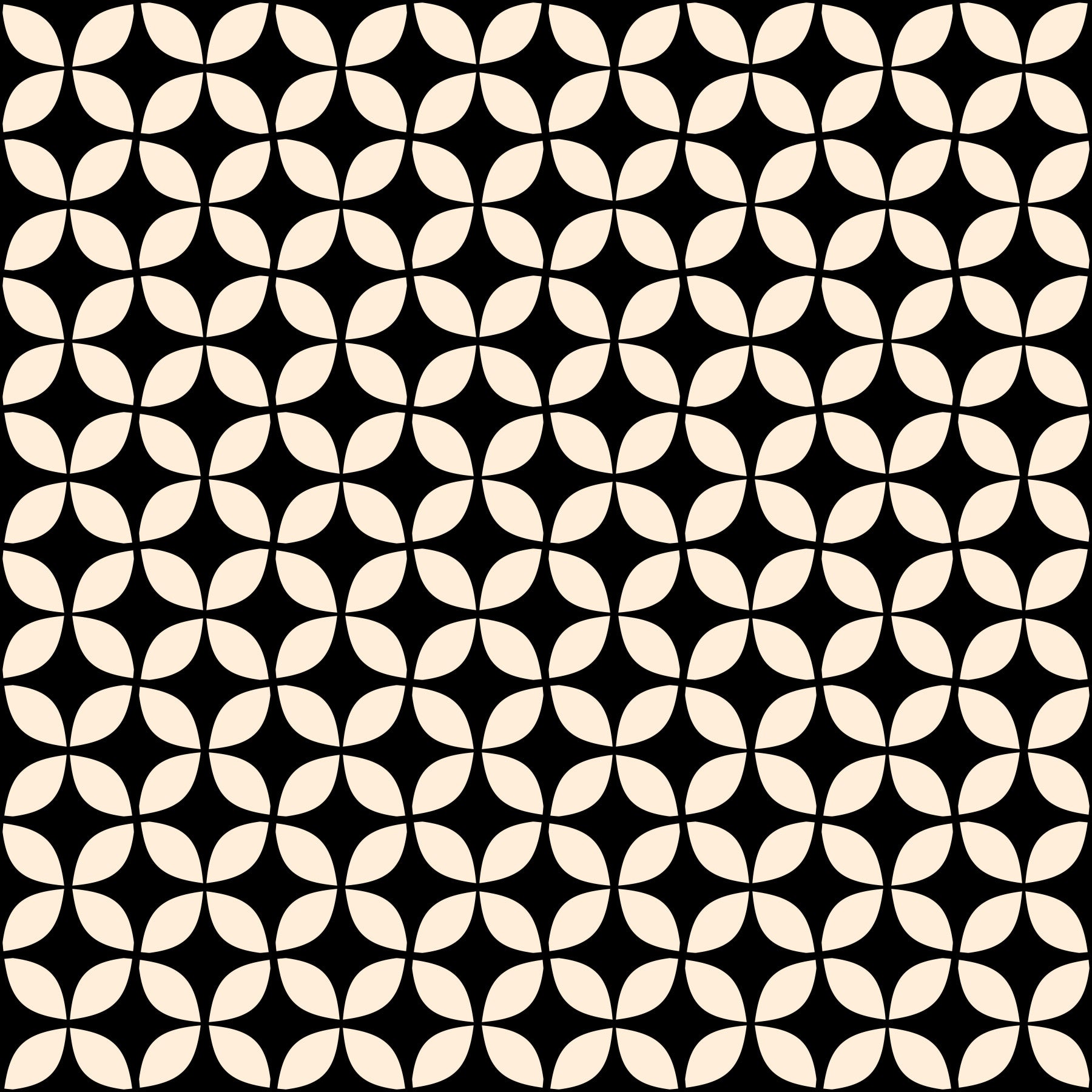 Minimalist Petal Lattice Wallpaper⁠