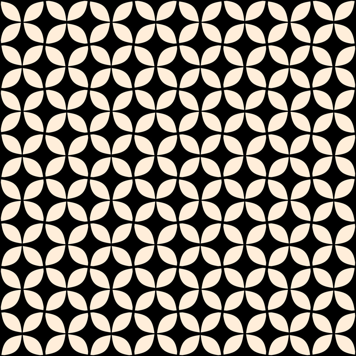 Minimalist Petal Lattice Wallpaper⁠ in your room