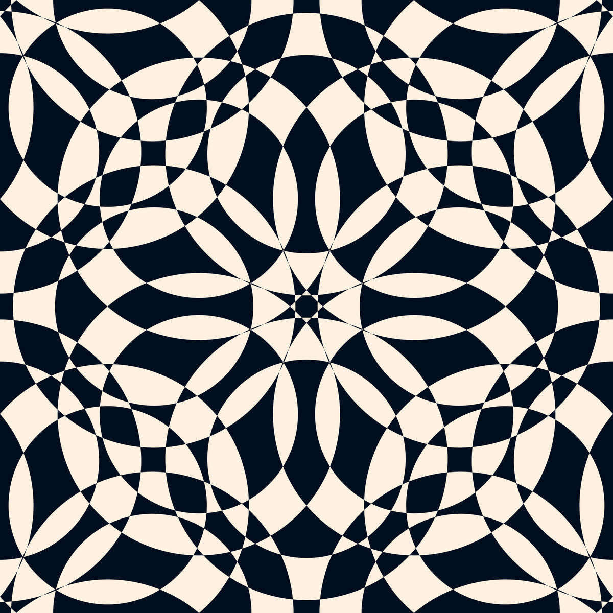 Abstract Circular Lattice Wallpaper⁠ in your room