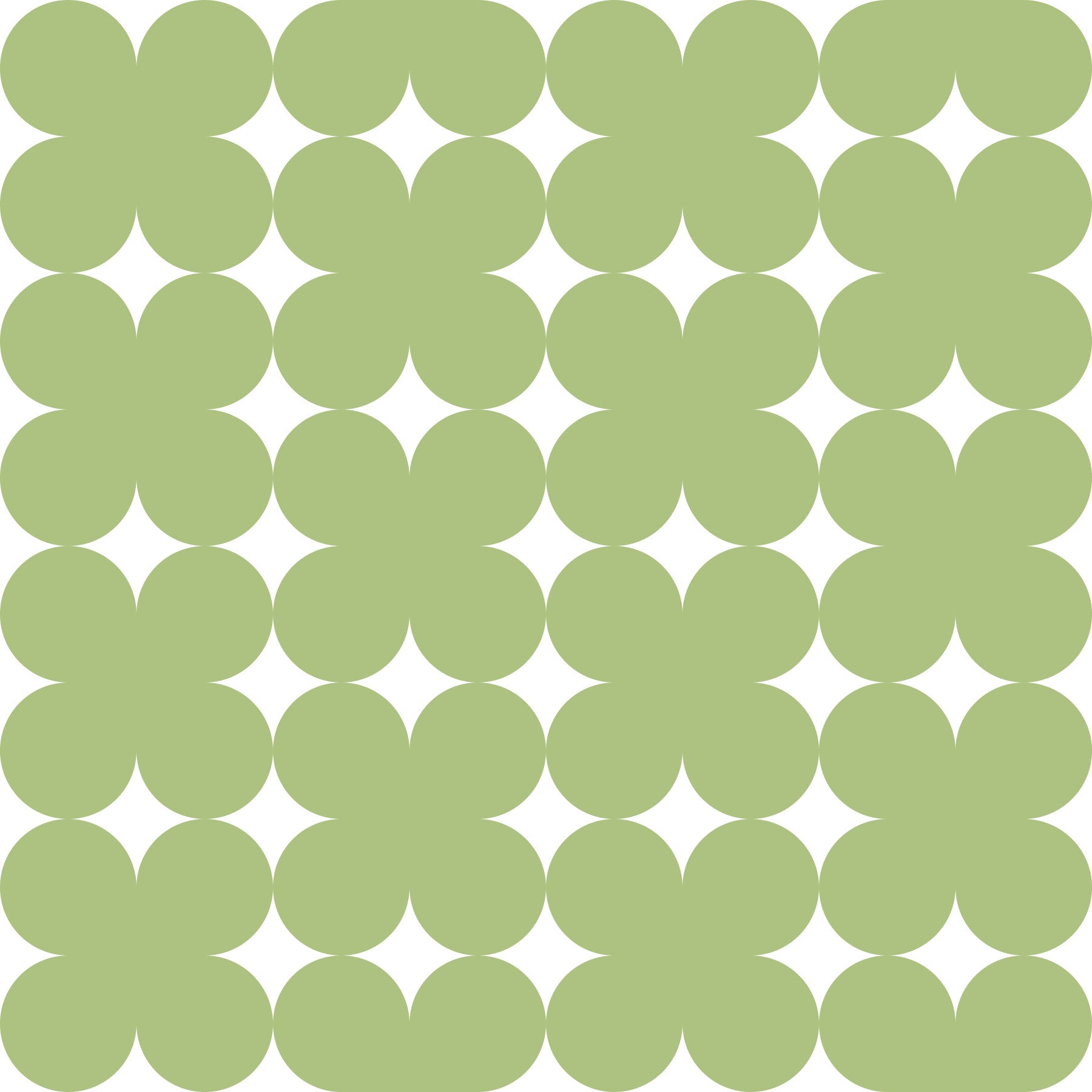 Sage Geometric Clover Pattern Wallpaper⁠