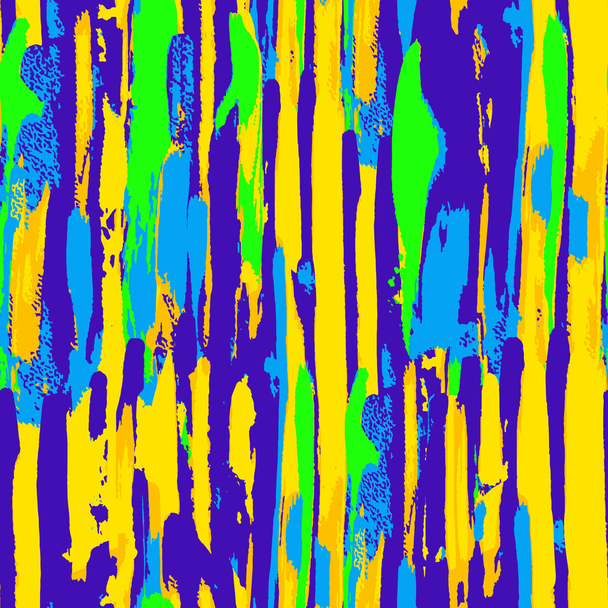 Vibrant Neon Brushstroke Stripe Wallpaper⁠ in your room — zoomed