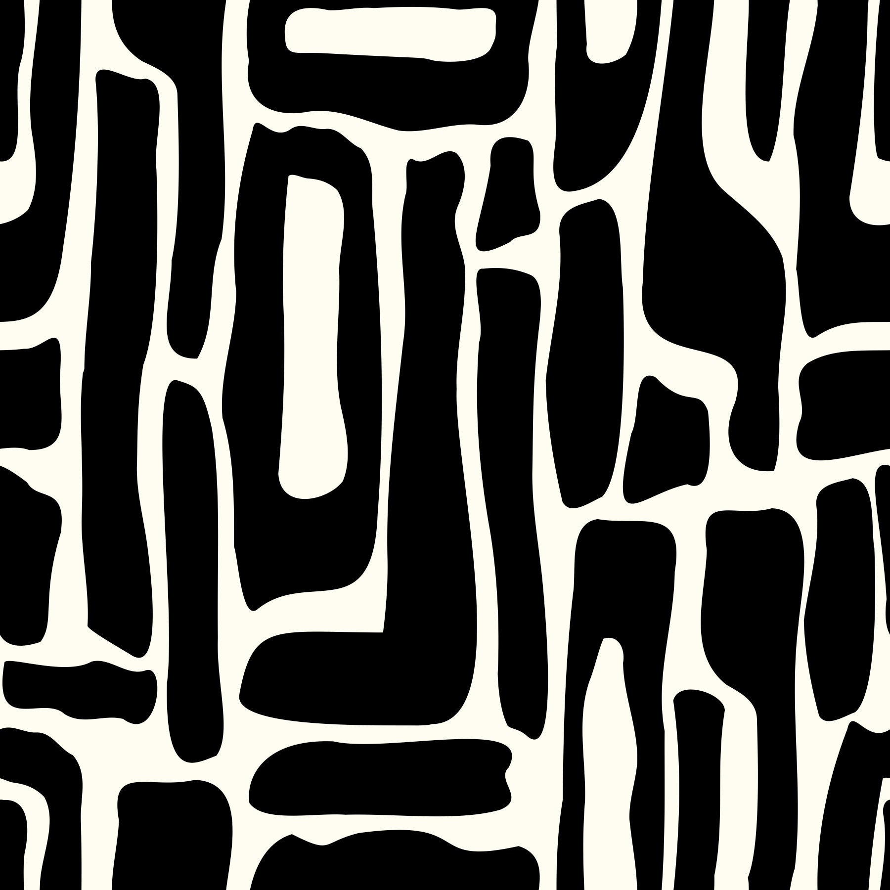Abstract Organic Ink Shapes Wallpaper⁠