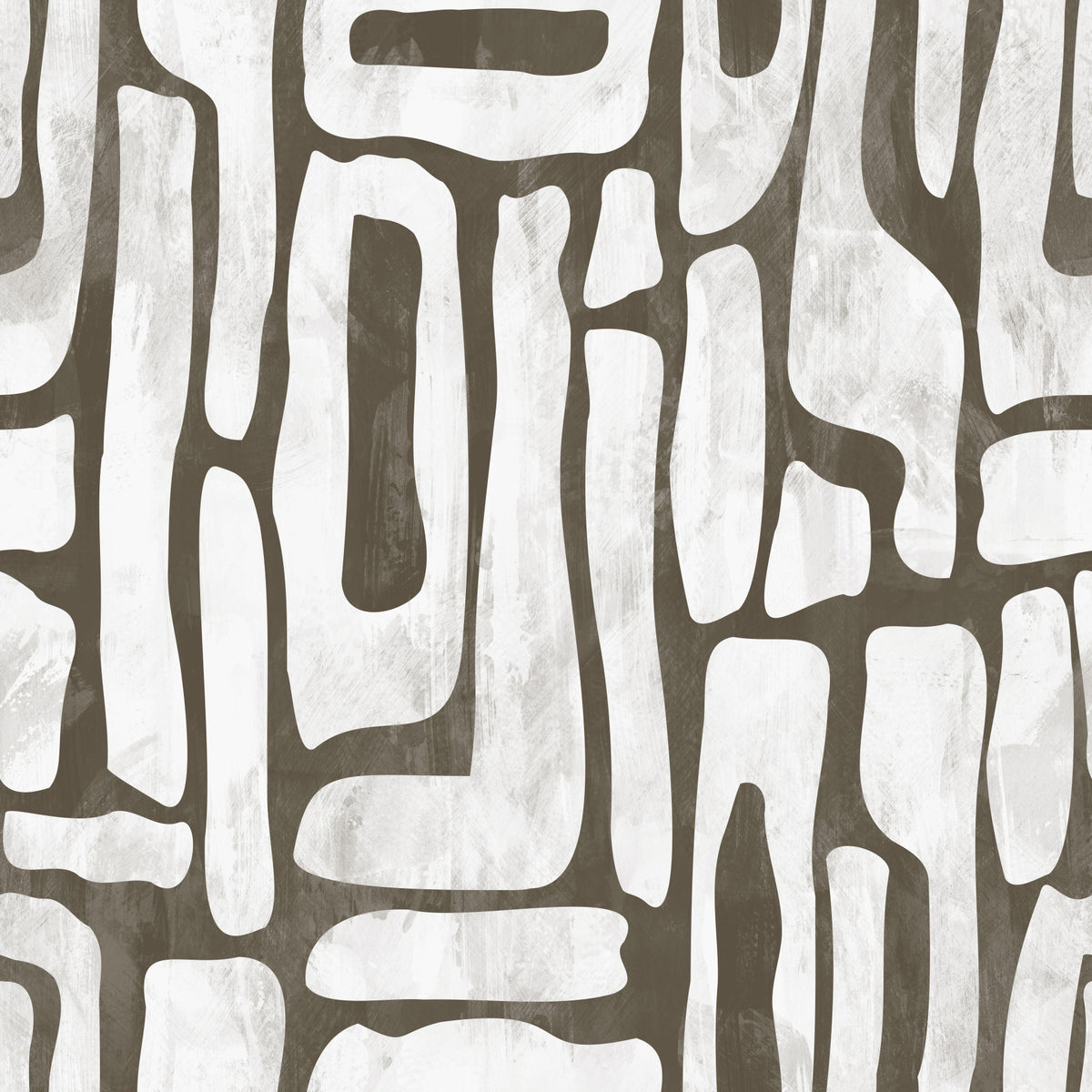 Abstract Organic Stone Motif Wallpaper⁠ in your room — zoomed