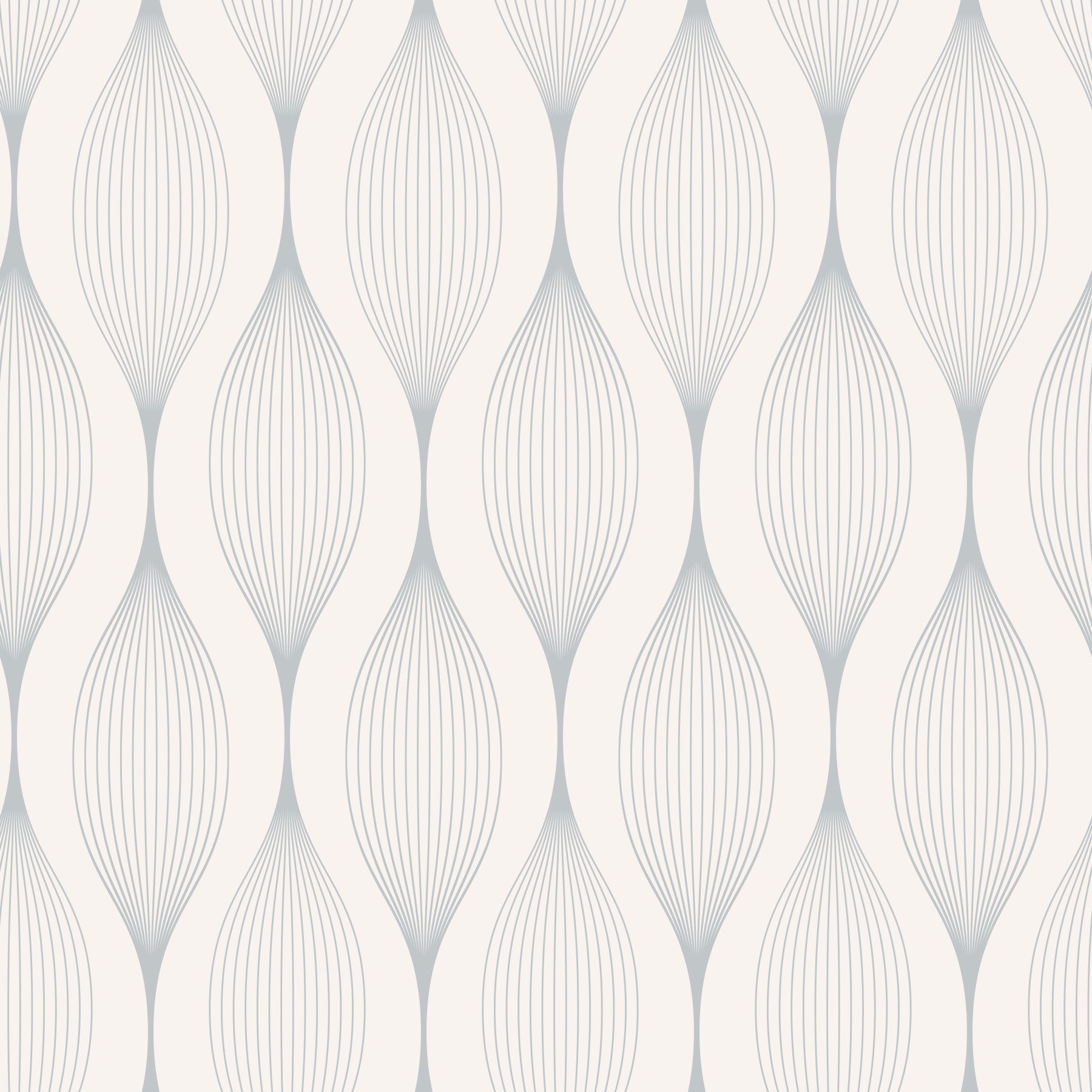 Minimalist Soft Gray Curves Wallpaper⁠
