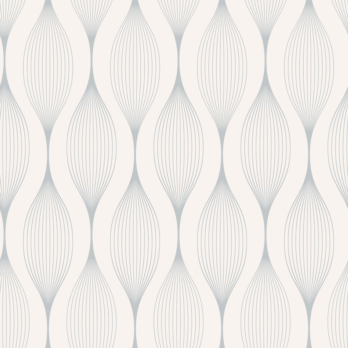 Minimalist Soft Gray Curves Wallpaper⁠