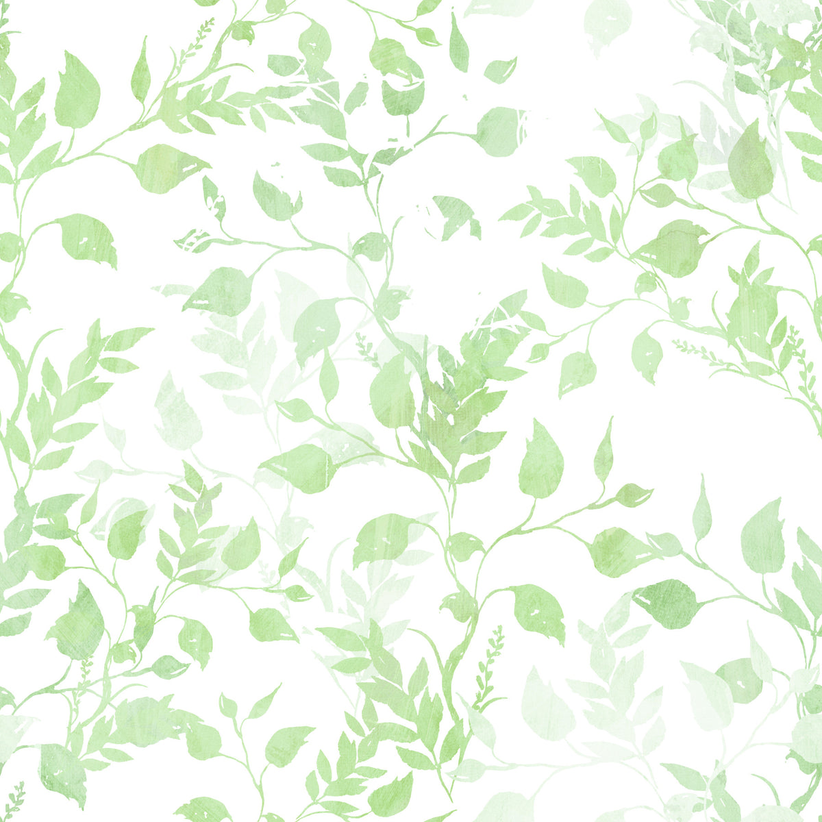 Ethereal Sage Leaf Trails Wallpaper⁠ in your room