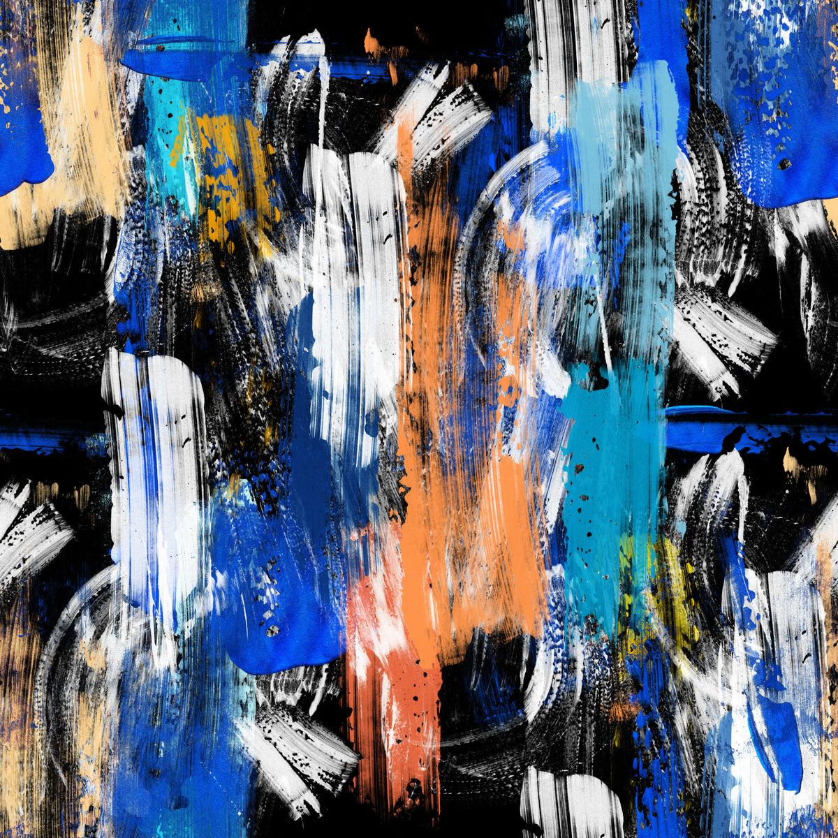 Abstract Painted Strokes Wallpaper⁠ in your room — zoomed