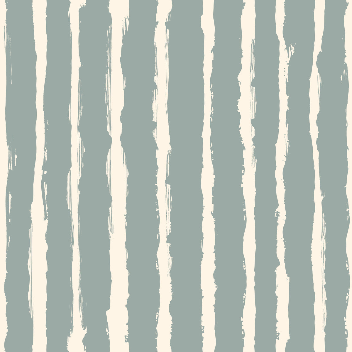 Organic Sage Green Line Pattern Wallpaper⁠ in your room — zoomed