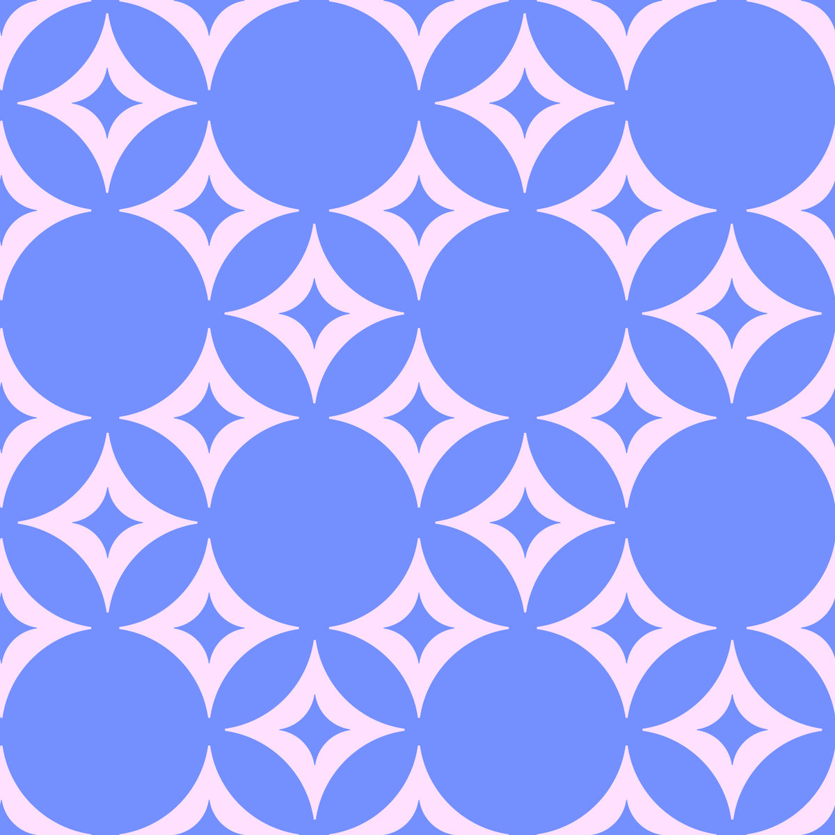 Geometric Starburst Pattern Wallpaper⁠ in your room