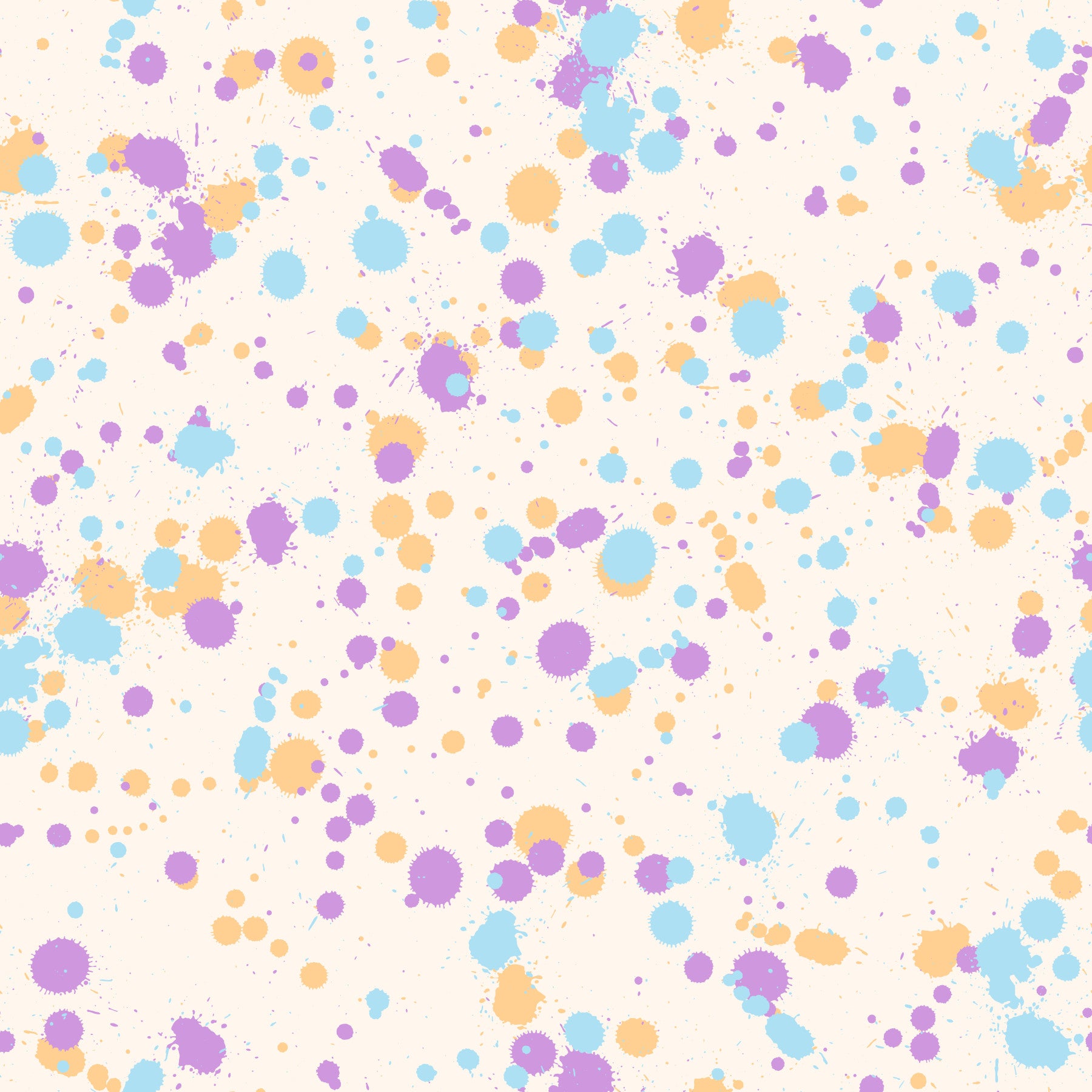 Painterly Dot Composition Wallpaper⁠