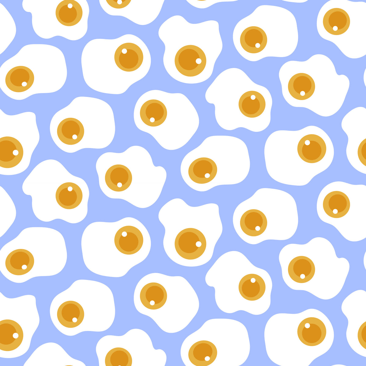 Minimalist Egg Scatter Art Wallpaper⁠ in your room