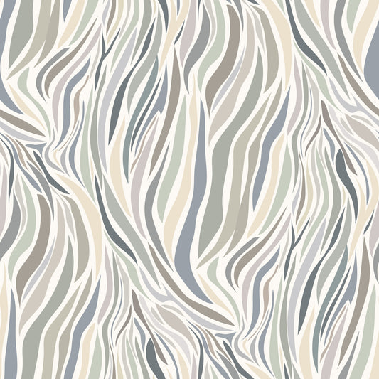 Abstract Fluid Wave Texture Wallpaper⁠