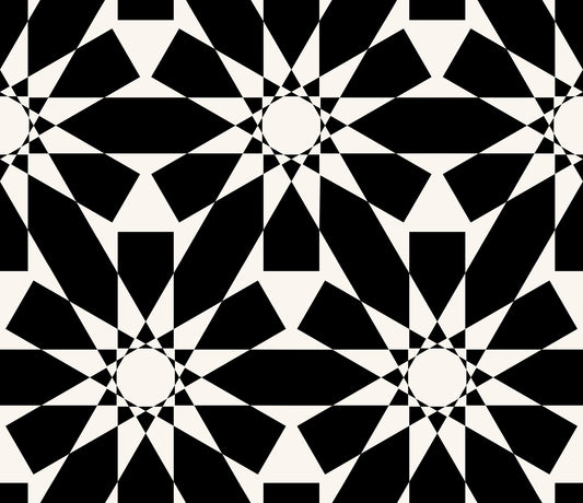 Minimalist Star Tile Wallpaper Pattern Wallpaper⁠