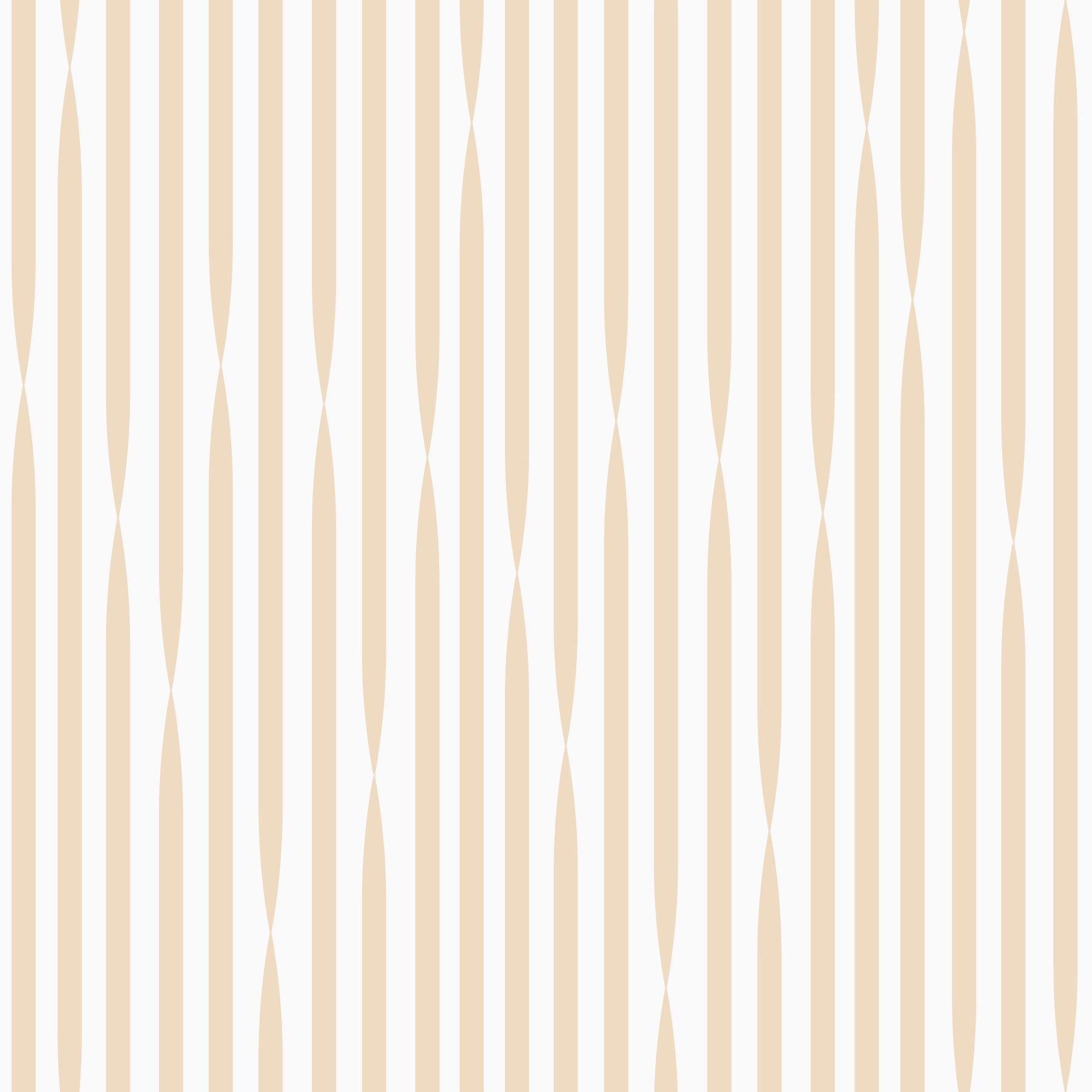 Cream and Beige Interlocking Stripes Wallpaper⁠