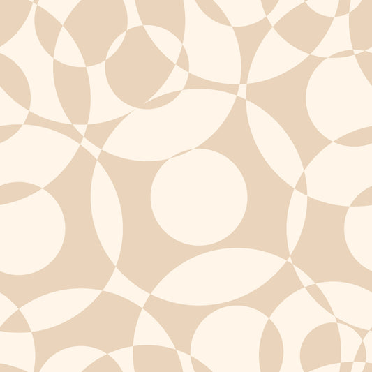 Soft Neutral Interplay Wallpaper⁠