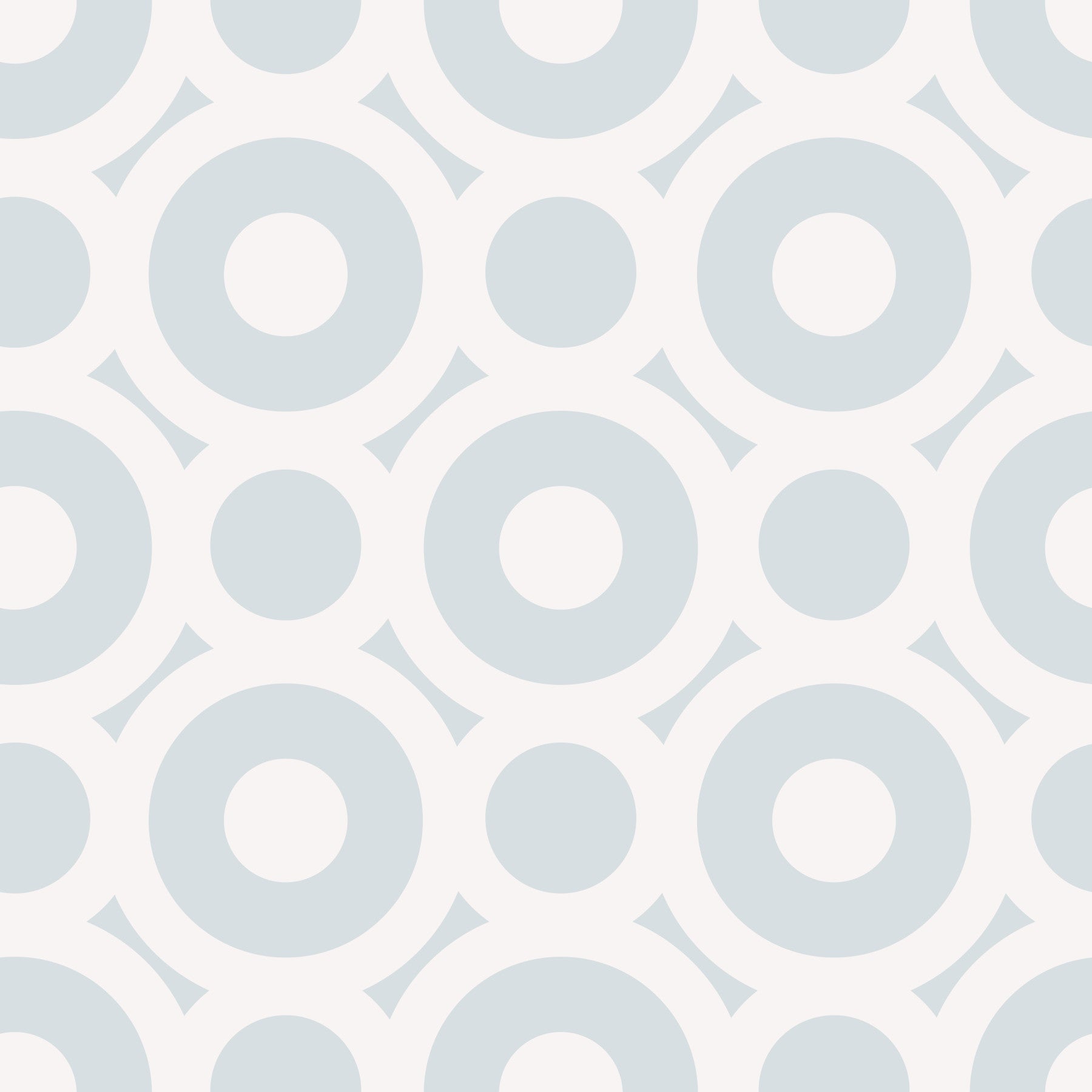Contemporary Airy Circles Graphic Print Wallpaper⁠