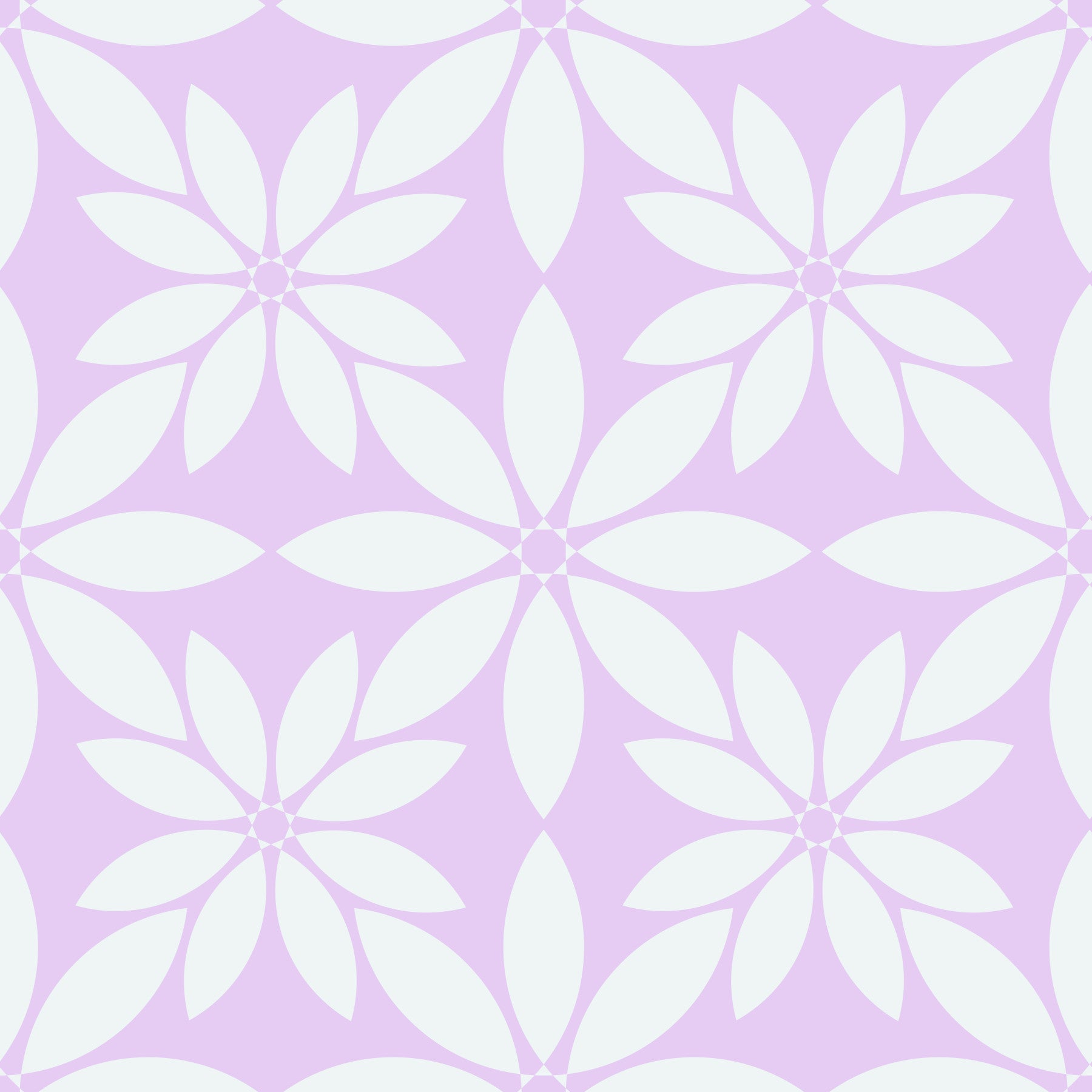 Soft Lavender Petal Lattice Wallpaper⁠