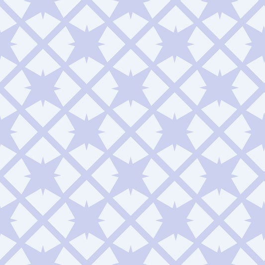 Minimalist Starburst Lattice Wallpaper⁠