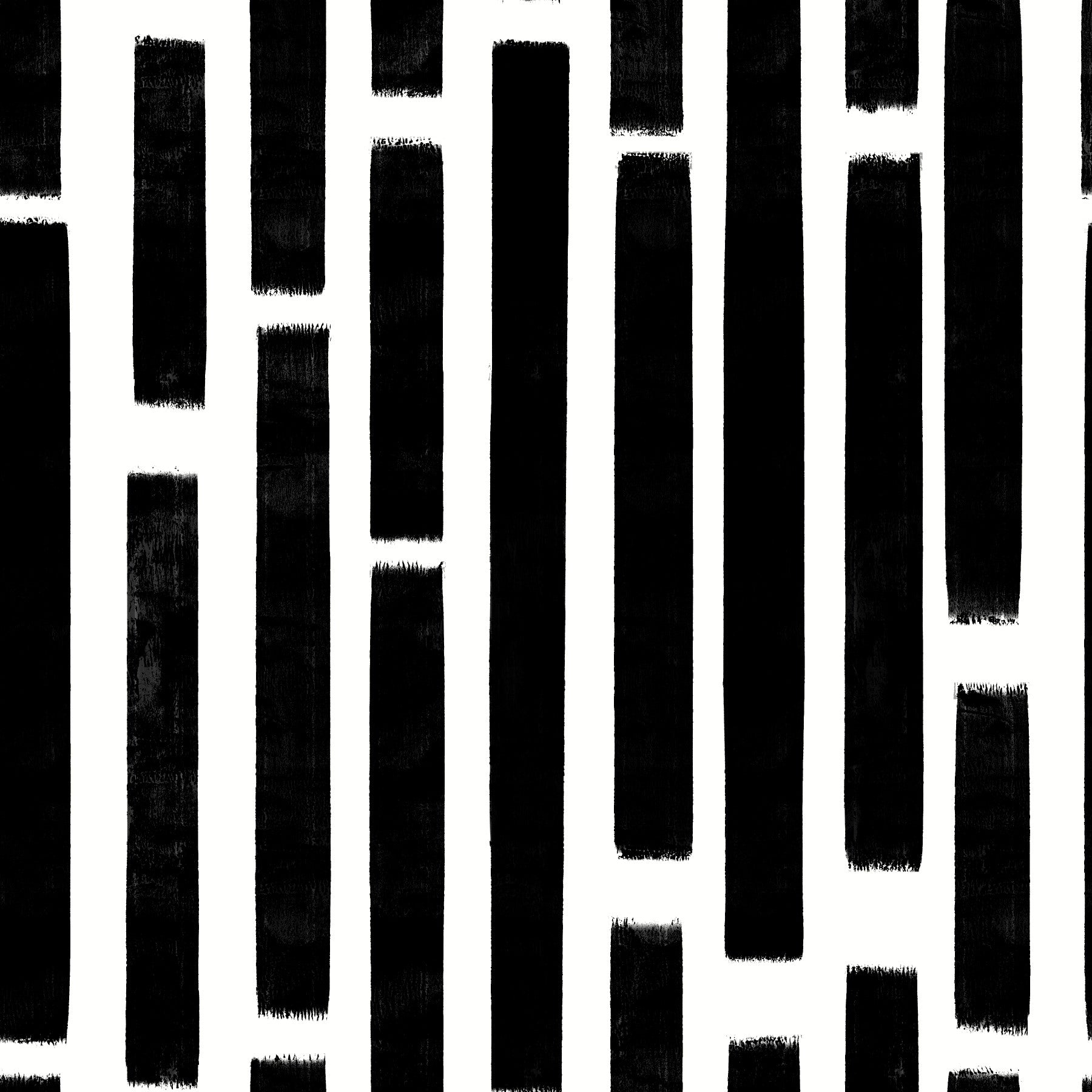 Monochrome Painted Vertical Bars Wallpaper⁠