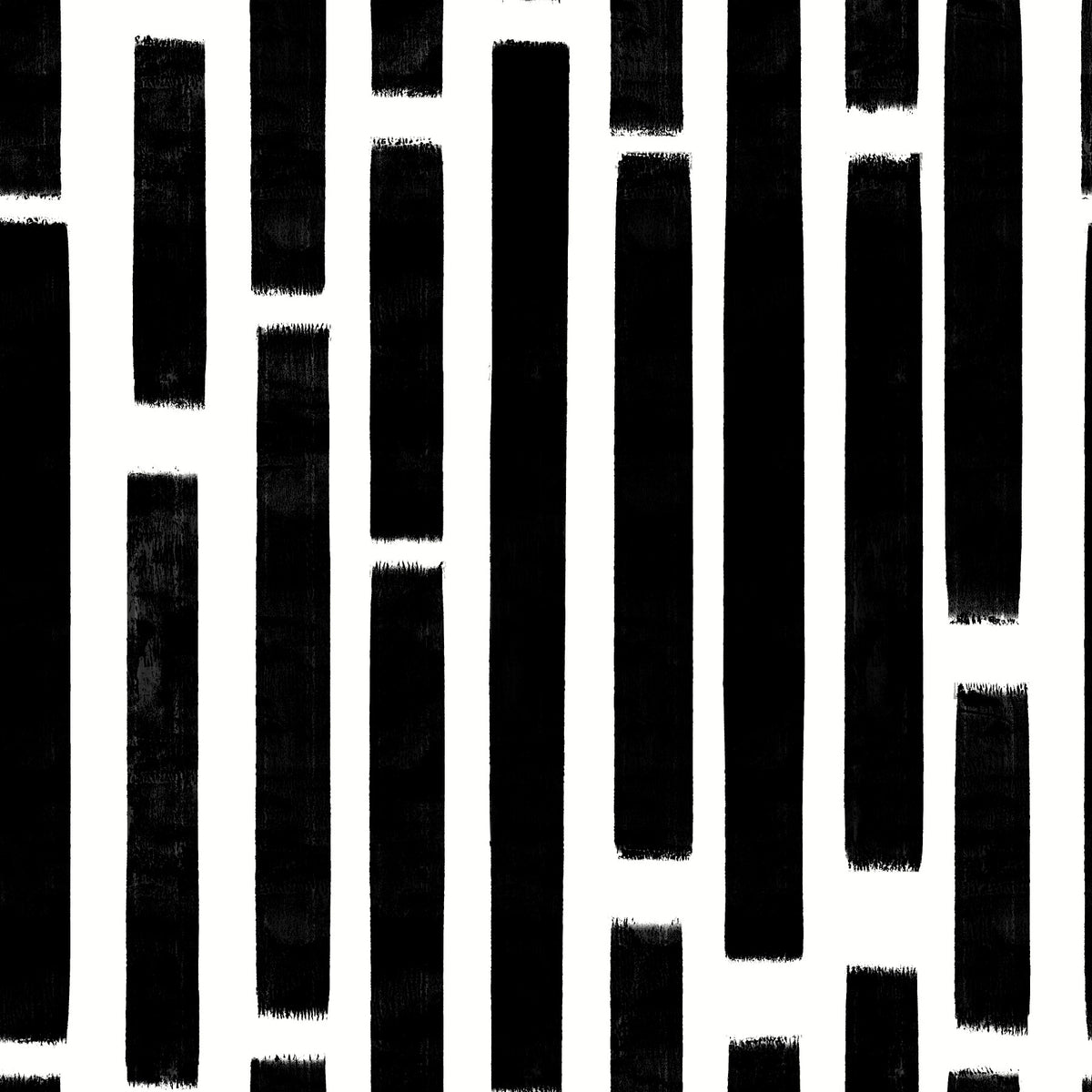 Monochrome Painted Vertical Bars Wallpaper⁠
