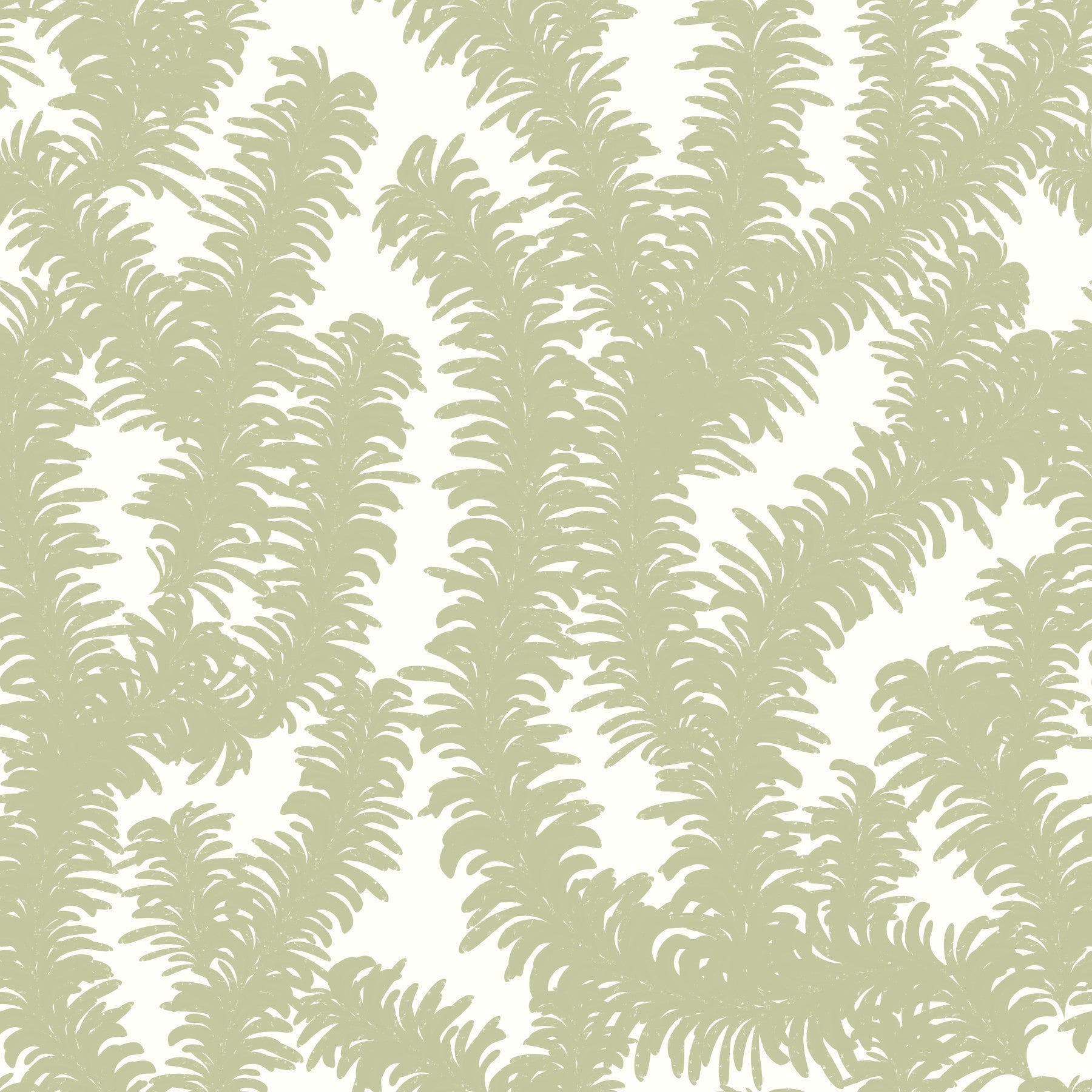 Minimalist Sage Leaf Pattern Wallpaper⁠