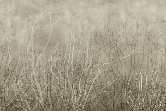 Sea Fans - Bisque Wall Mural