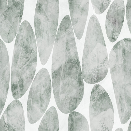 Muted Sage Pebbled Texture Wallpaper⁠