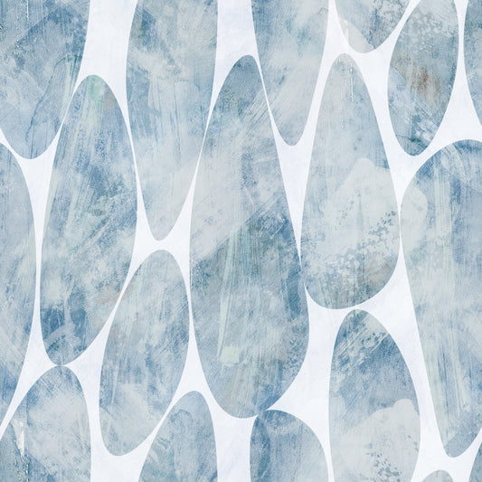 Cerulean Pebbled Texture Wallpaper⁠
