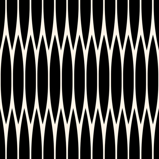 Minimalist Vertical Arch Lattice Wallpaper⁠
