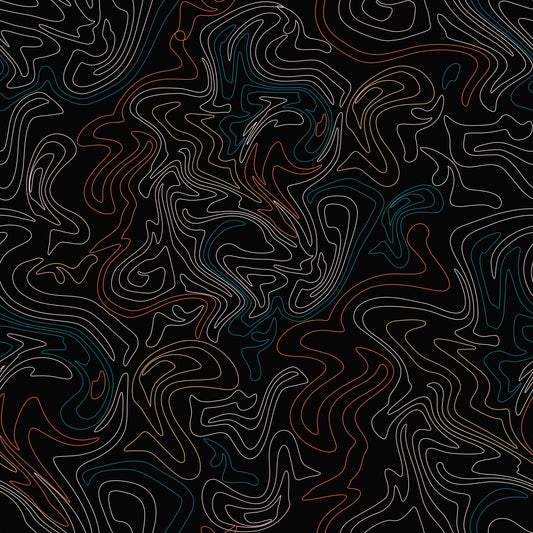 Minimalist Topographic Flow Wallpaper⁠