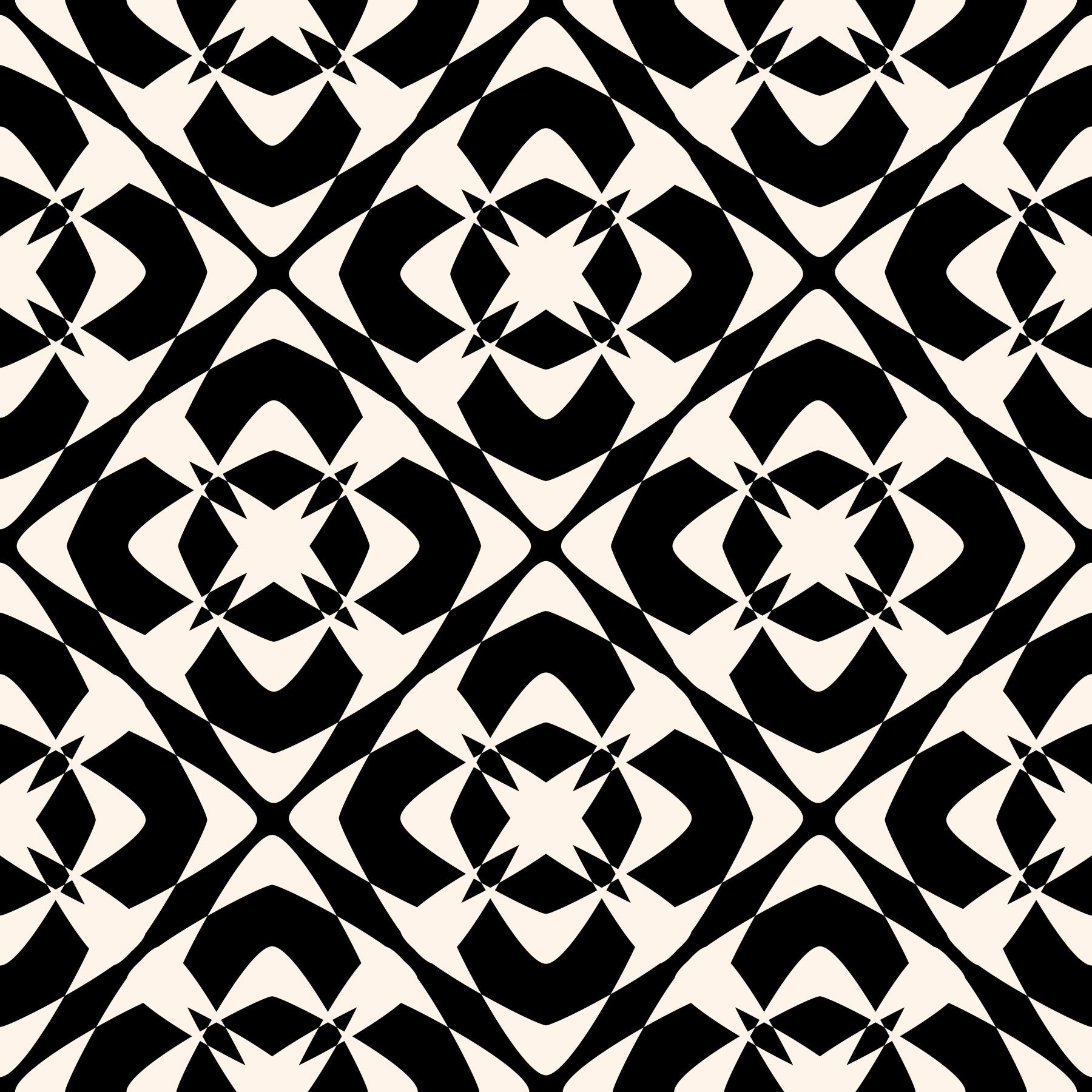 Modern Classic Geometric Lattice Wallpaper⁠