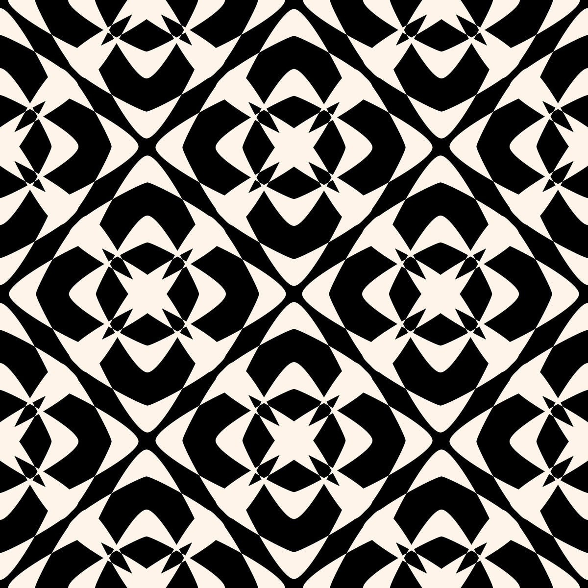 Modern Classic Geometric Lattice Wallpaper⁠ in your room