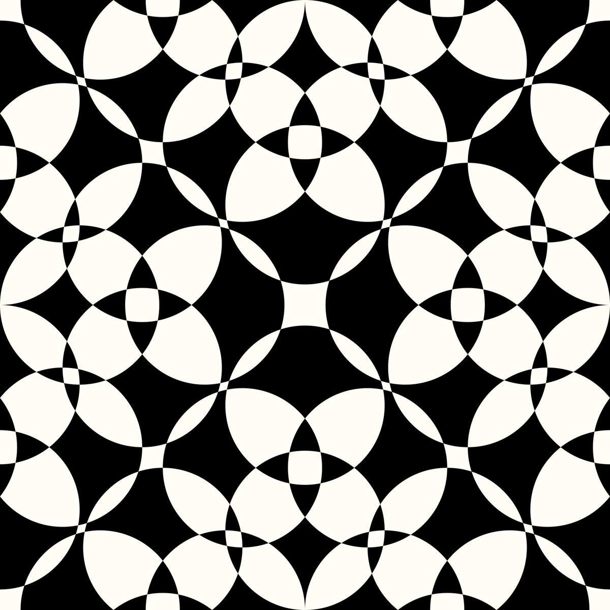 Abstract Geometric Monochrome Curves Wallpaper⁠