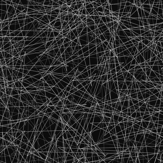 Monochromatic Tangled Web Abstract Wallpaper⁠