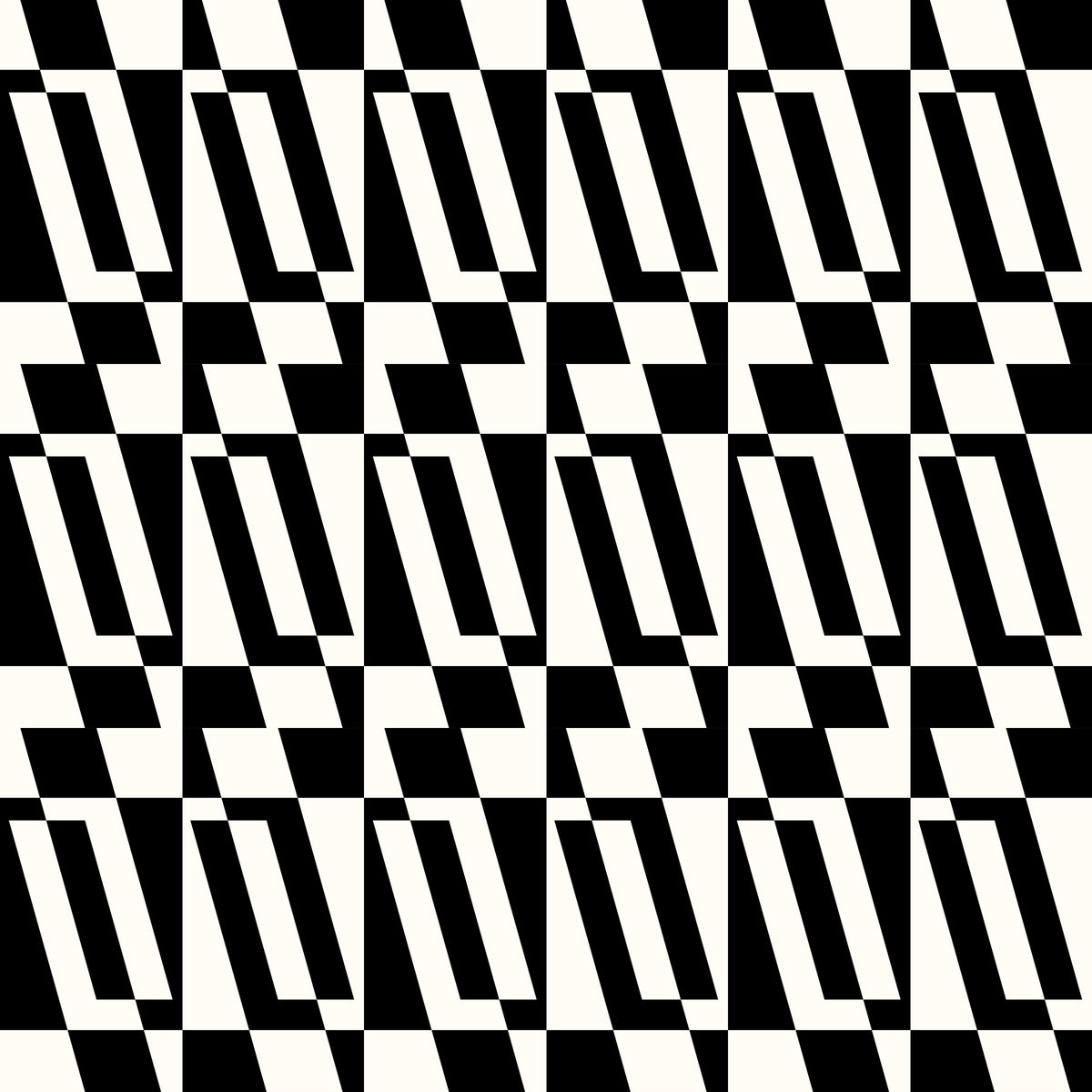 Minimalist Graphic Tiling Wallpaper⁠ in your room