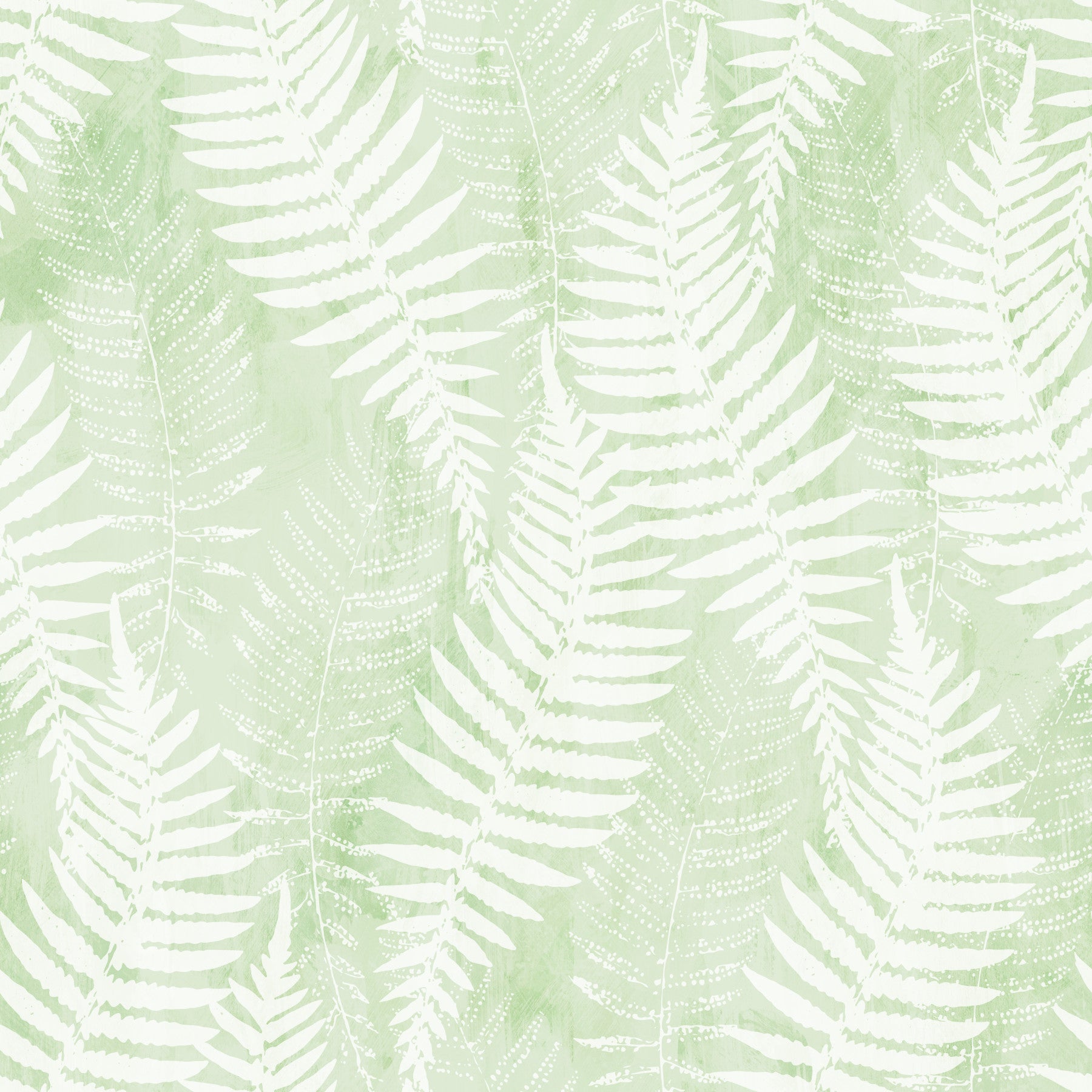 Ethereal Sage Fern Fronds Wallpaper⁠