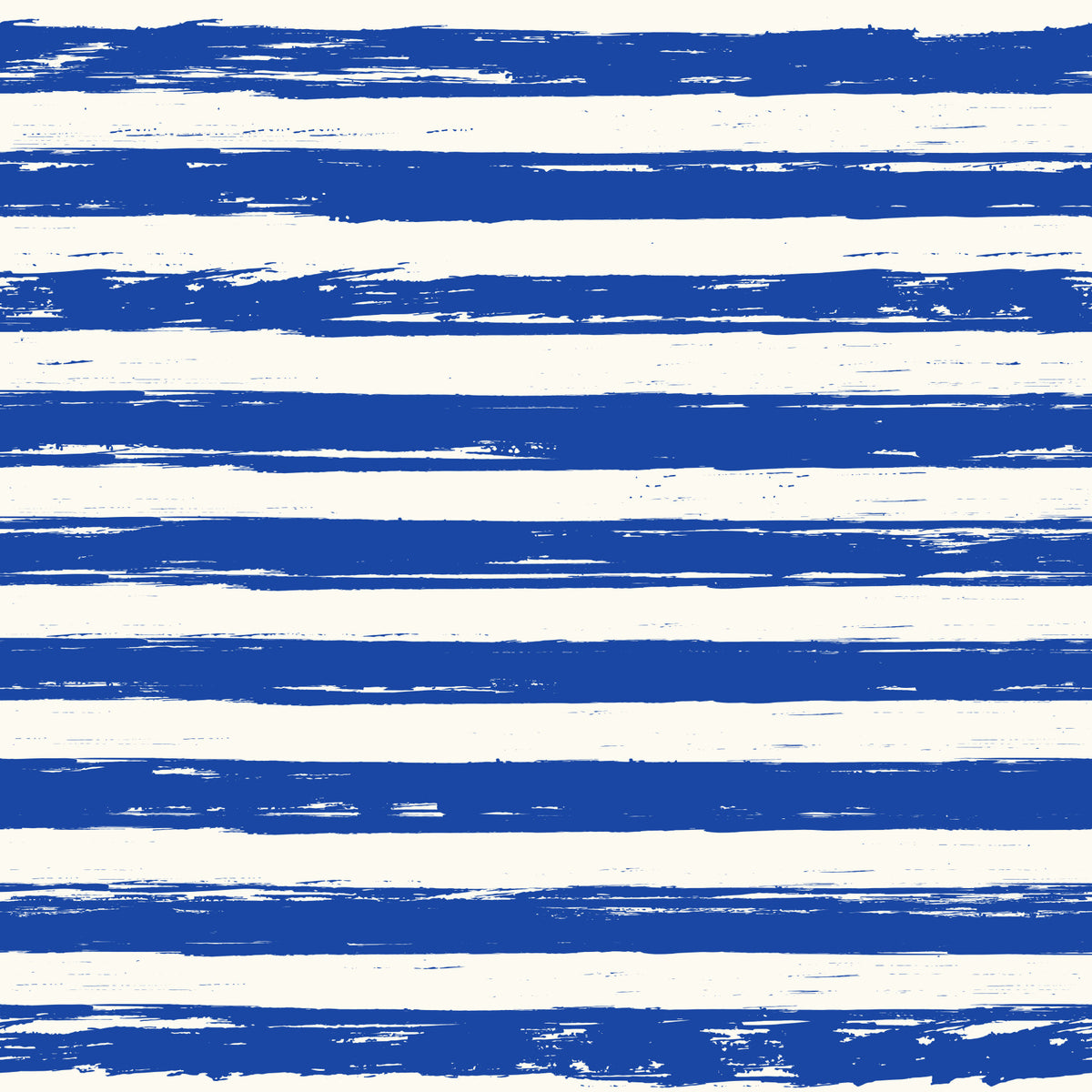 Coastal Navy Brushstroke Stripes Wallpaper⁠