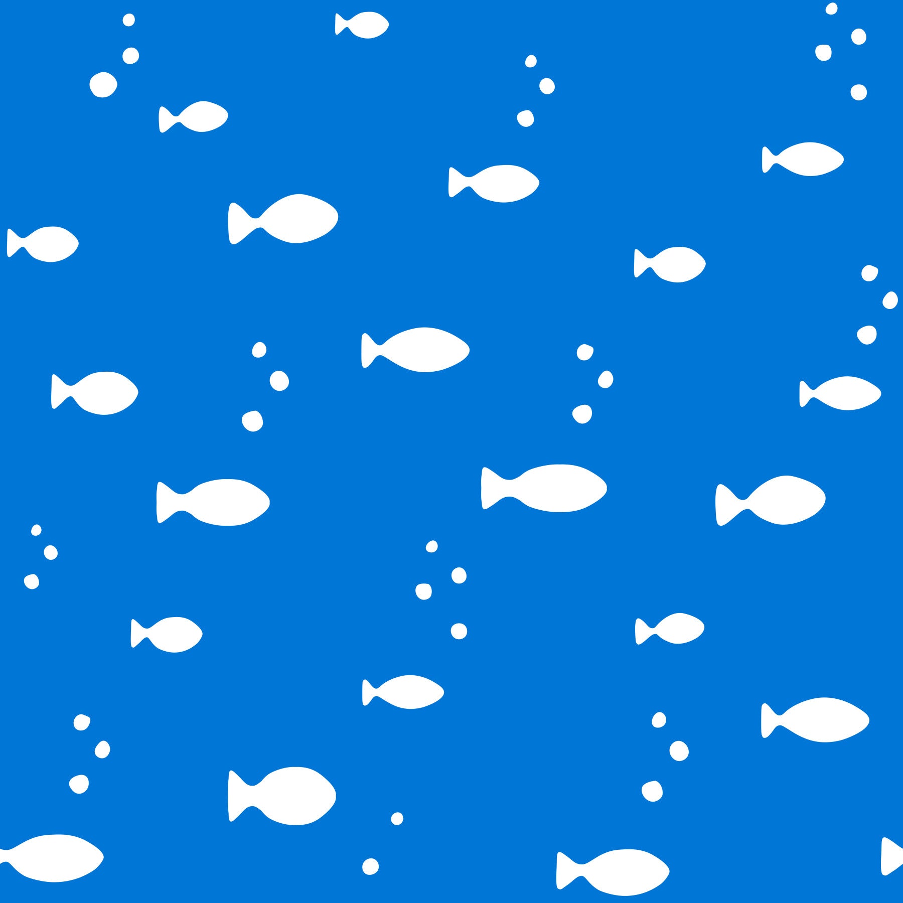 Minimalist Aquatic Blue Print Wallpaper⁠