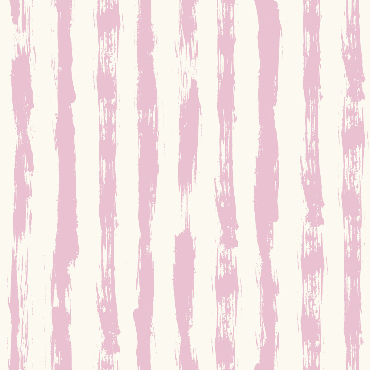 Blush Pink Painted Vertical Stripes Wallpaper⁠