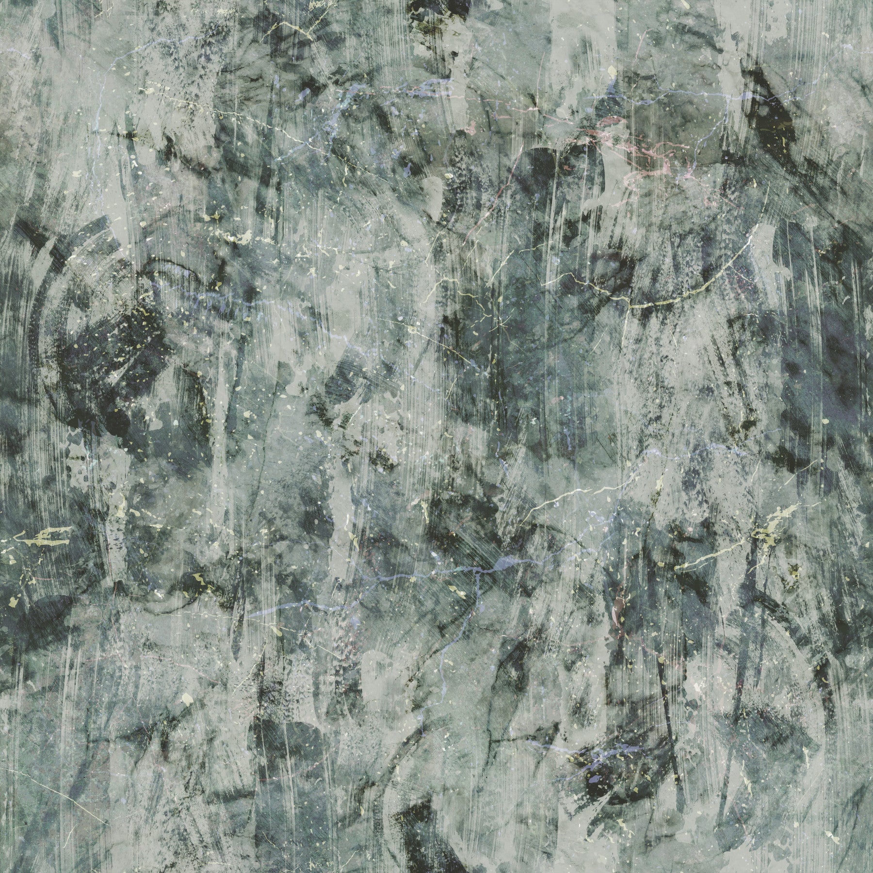 Industrial Sage Concrete Texture Wallpaper⁠