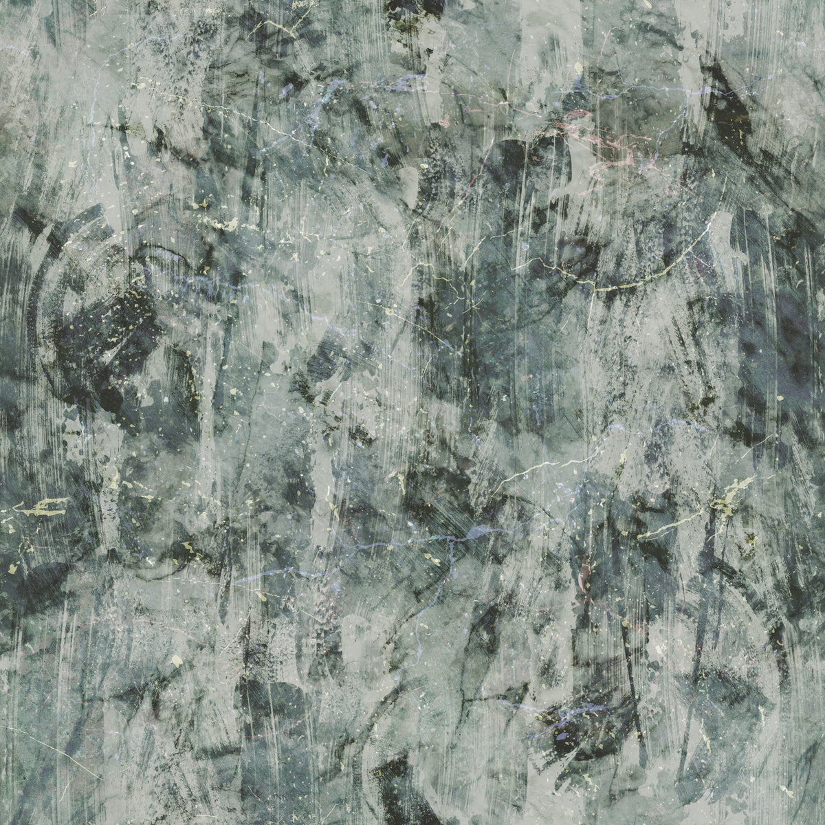Industrial Sage Concrete Texture Wallpaper⁠ in your room