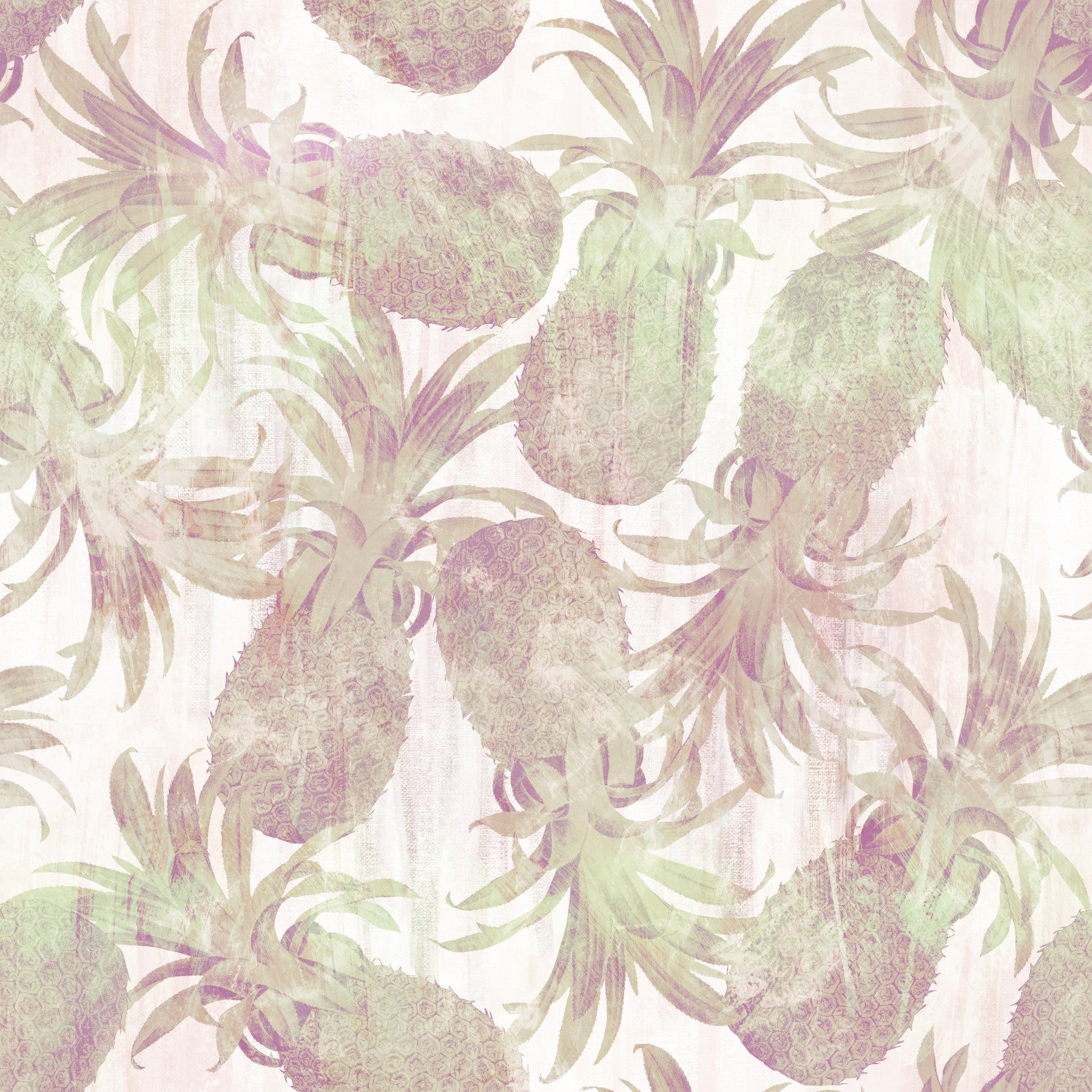 Sun-Drenched Tropical Fruit Motif Wallpaper⁠