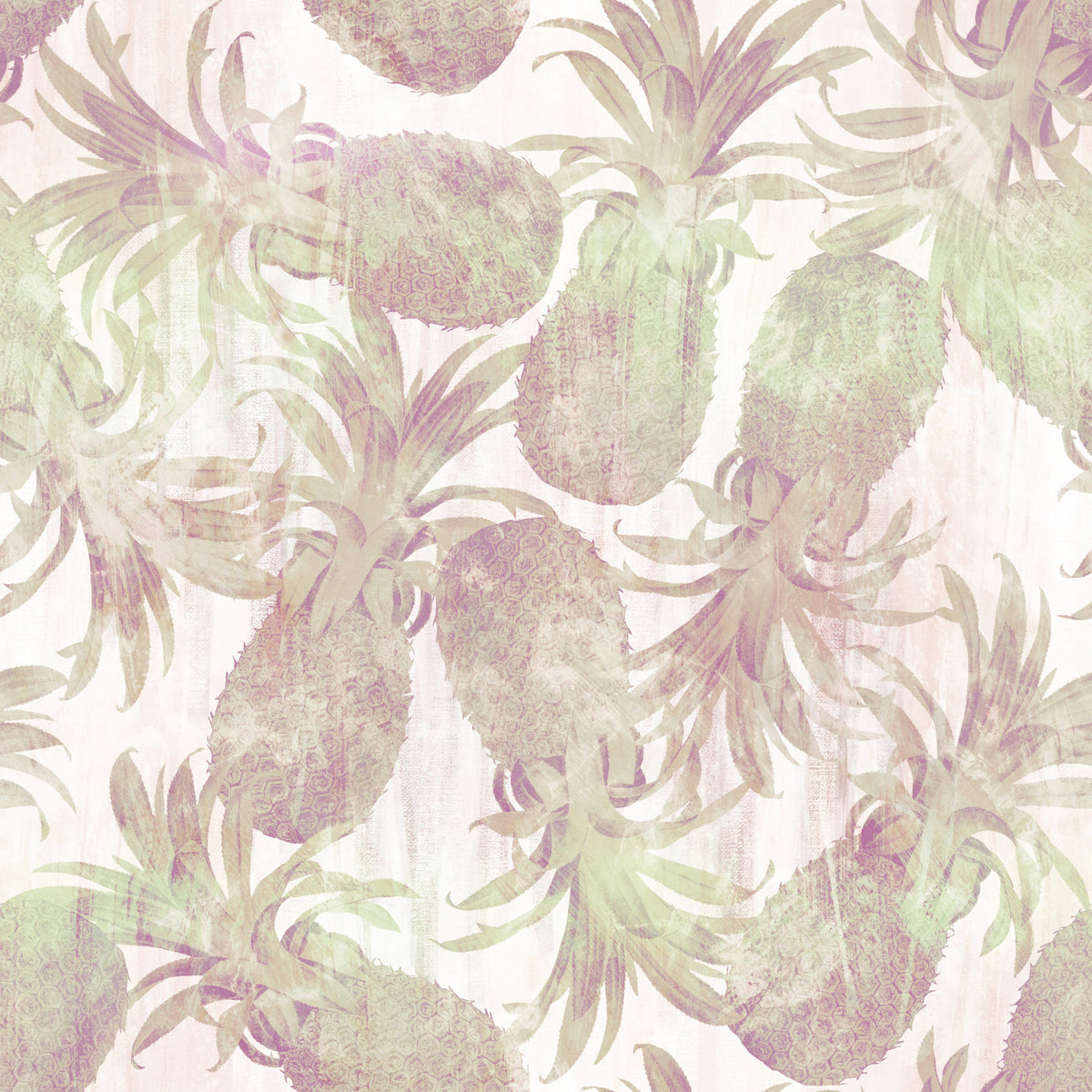 Sun-Drenched Tropical Fruit Motif Wallpaper⁠