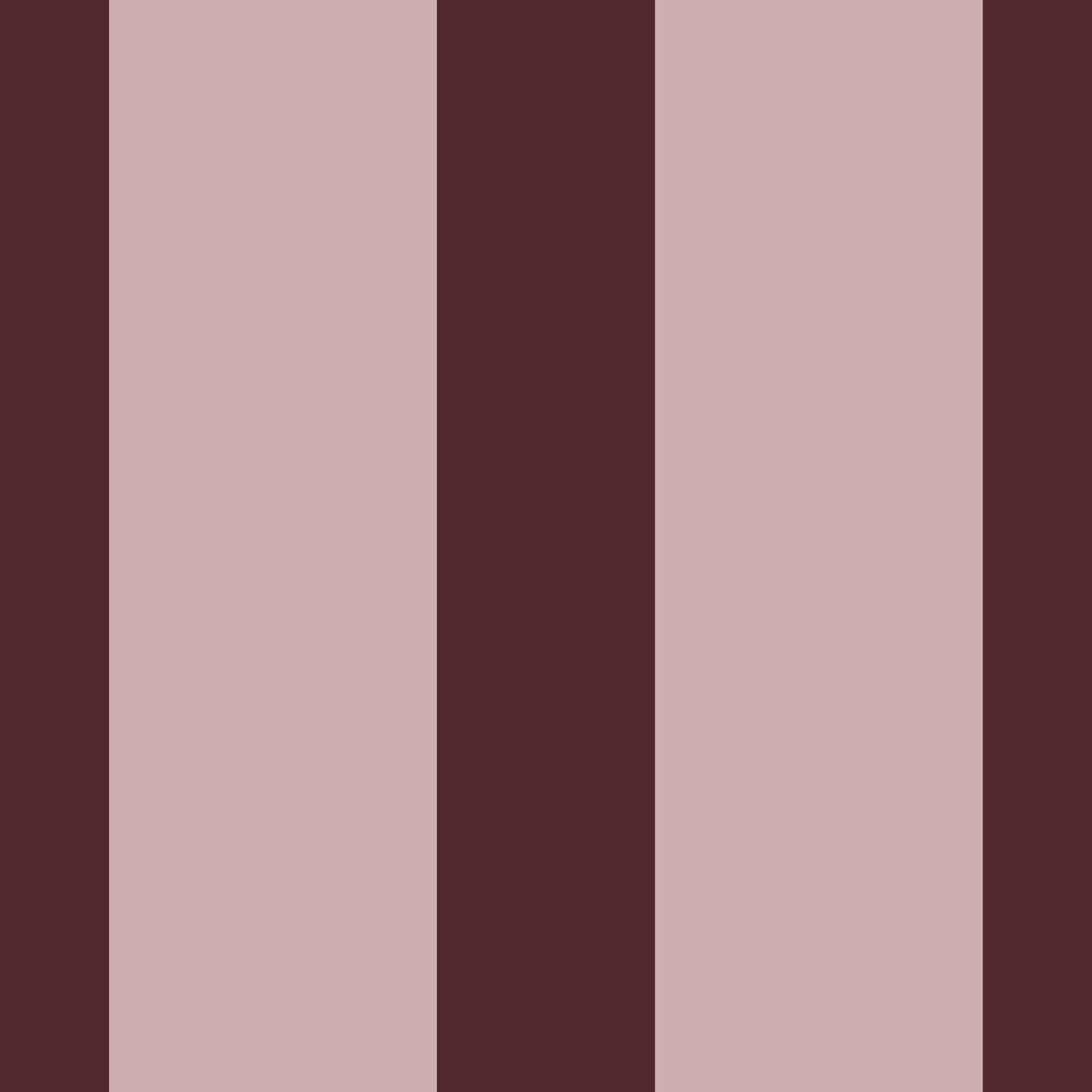 Minimalist Taupe and Chocolate Stripe Wallpaper⁠